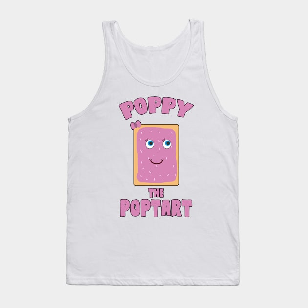 Poppy the Pop Tart! Tank Top by AmandaPandaBrand